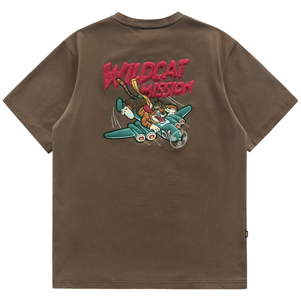 Embroidered Short Sleeve T Shirt For Men